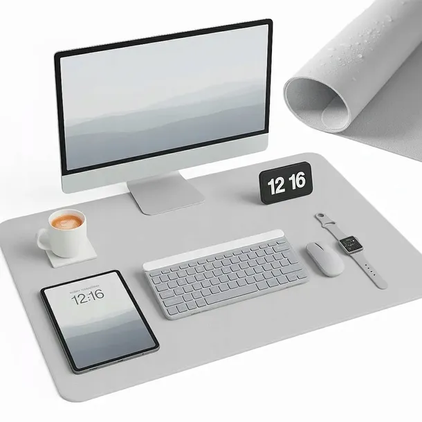 mata-na-biurko-wielofunkcyjna-podkladka-ochronna-gladka-duza-90x43-cm-marka-novaza-tech-stan-nowy