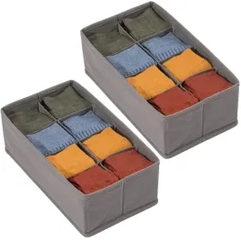 organizer-na-bielizne-skarpetki-do-szuflady-zestaw-2-sztuk-32x16-przegrody