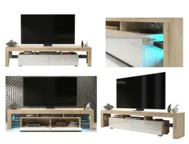 duza-szafka-rtv-200-cm-bialy-polysk-dab-sonoma-mat-dlugi-stolik-tv-e036