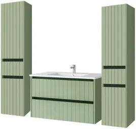 zielony-zestaw-mebli-lazienkowych-z-umywalka-80-cm-2-slupki-mdf-frezowany