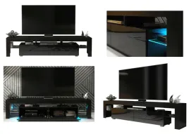 duza-szafka-rtv-200-cm-czarny-polysk-czarny-mat-dlugi-stolik-tv-e036