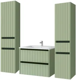 zielony-zestaw-mebli-lazienkowych-z-umywalka-60-cm-2-slupki-mdf-frezowany
