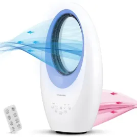 wentylator-podlogowy-bialy-oscylacja-timer-nowoczesny-bezlopatkowy-pilot