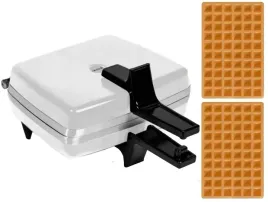 profesjonalna-gofrownica-dezal-301-4-kratka-6x10-1300w-biala-2-gofry