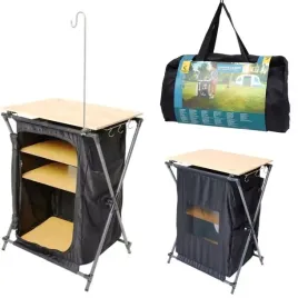 szafka-skladana-z-polkami-kempingowa-pod-namiot-przyczepa-czarna-60x85x46cm