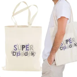 prezent-dla-dziadka-torba-bawelniana-38x42-ecru-super-dziadek-145g-eko