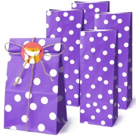 torby-papierowe-klockowe-10x6x26-cm-fioletowe-w-kropki-5-sztuk-eko