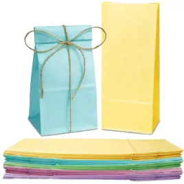 torby-papierowe-10x7x28-cm-pastelow-mix-kolorow-eko-upominkowe-125-sztuk