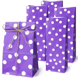 torby-papierowe-klockowe-10x6x26-cm-fioletowe-w-kropki-5-sztuk-eko