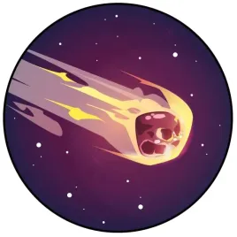 naklejki-ozdbone-10-sztuk-kosmos-meteoryt