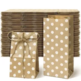 torba-klockowa-8x65x19-cm-brazowa-w-kropki-na-slodycze-przekaski-100-sztuk