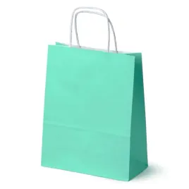 5x-torba-papierowa-18x8x225cm-zielona-pastelowa-uchwyt-skrecany-eko