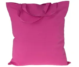 torba-bawelniana-38x42-cm-ciemnorozowa-rozowa-145g-krotki-uchwyt-zakupowa