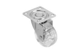 rolka-meblowa-gtv-kma-50-h65mm-fi50mm-bez-hamulca-pc-pu-przezroczysty