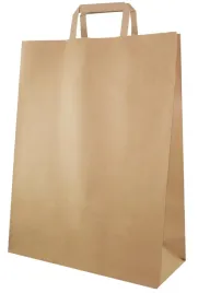 torba-papierowa-32x12x41-cm-brazowa-ekologiczna-z-uchwytem-plaskim