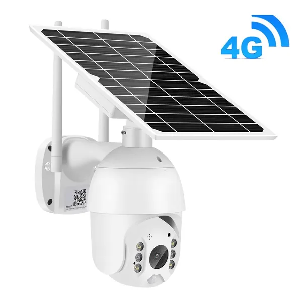 KAMERA SOLARNA ZEWNĘTRZNA OBROTOWA FULL HD na kartę SIM GSM