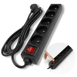 przedluzacz-listwa-5-gniazd-3m-z-uziemieniem-i-wlacznikiem-czarny