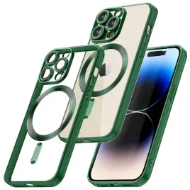 etui-plecki-do-iphone-14-pro-max-silikonowe-color-chrome-magsafe-zielone