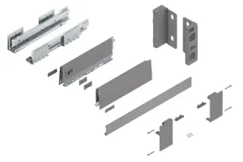 blum-szuflada-merivobox-350-niska-m-wewn-szara-40kg