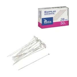 tetis-szpilki-srebrne-28-mm-50-g-ze-stali-nierdzewnej-metalowe-glowki