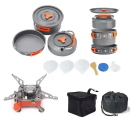 garnki-turystyczne-patelnia-czajnik-kuchenka-gaz
