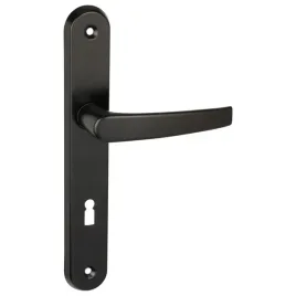 klamka-do-drzwi-dlugi-szyld-72-klucz-czarna-metro