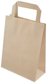 brazowe-torby-papierowe-z-plaskim-uchwytem-180x90x230-mm-na-prezenty-zakupy