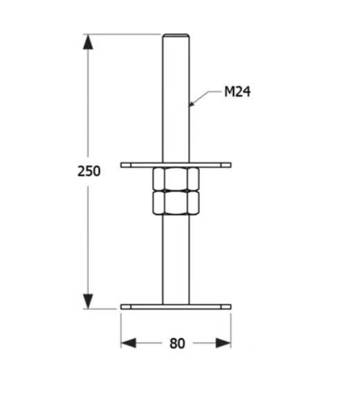 psr-80-m24-podstawa-slupa-regulowana-80x250x4-stan-nowy