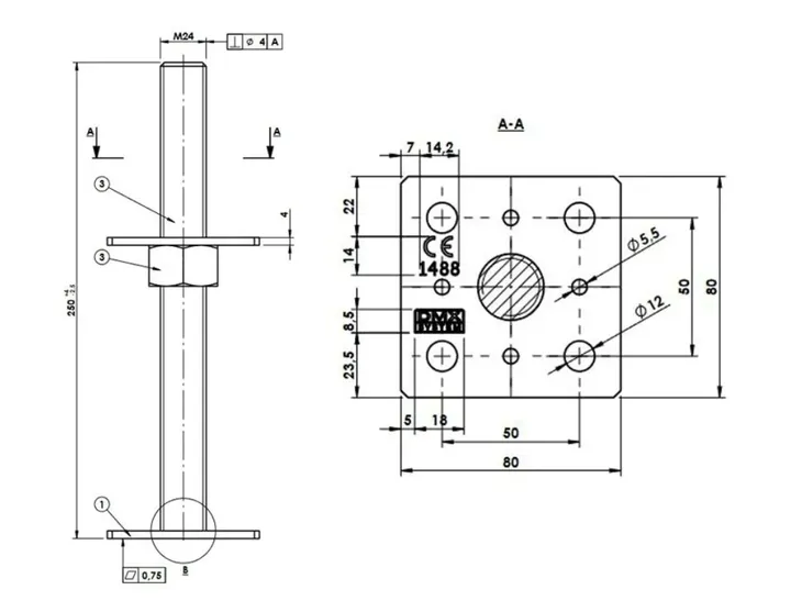 psr-80-m24-podstawa-slupa-regulowana-80x250x4-pojemnosc-4-ml