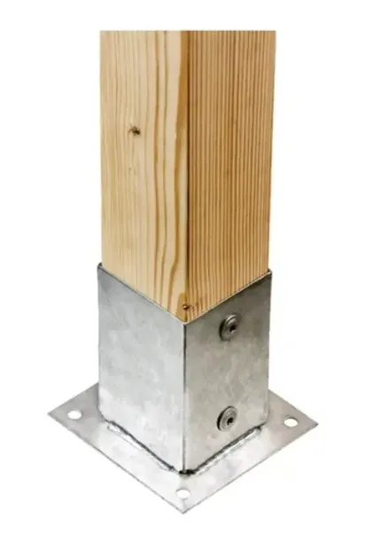 podstawa-slupa-przykrecana-do-betonu-psp70-71x150x2-kwadratowa-domax-stan-nowy-rodzaj-stalowe