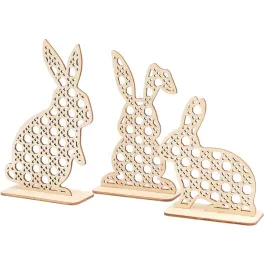 zajac-zajace-dekoracja-wielkanocna-rattan-drewno