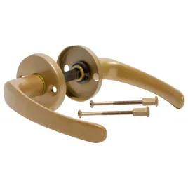 klamka-aluminiowa-zlota-lakierowana-proszkowo-z-rozeta-okragla