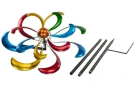 dekoracja-ogrodowa-wiatrowa-wiatrak-teczowy-160cm