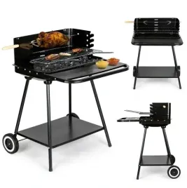 grill-ogrodowy-weglowy-z-roznem-i-regulacja-rusztu-dwie-duze-polki