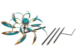 dekoracja-ogrodowa-wiatrowa-wiatrak-blekitny-160cm