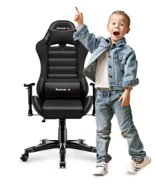 fotel-gamingowy-obrotowy-dla-dzieci-huzaro-ranger-6-0-black-100-160-cm