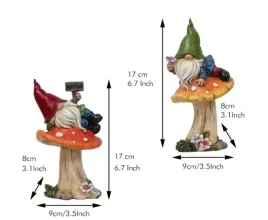 2x-krasnal-ogrodowy-ozdoba-figura-do-ogrodu-17cm-dekoracja-muchomor-zestaw