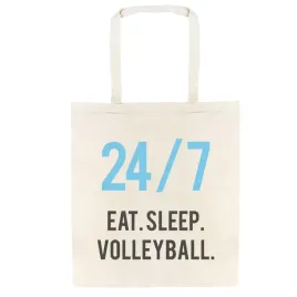 torba-bawelniana-38x42-cm-ecru-145g-24-7-eat-sleep-volleyball-dla-siatkarza