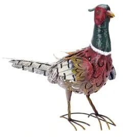 metalowa-figurka-ogrodowa-ptak-kolorowy-bazant-na-taras-balkon-dekoracja