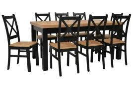 8x-krzesla-krzyzak-i-stol-90x170-250-czarny-craft