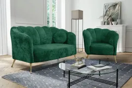 louis-sofa-dwuosobowa-fotel-muszelkowa-zielona