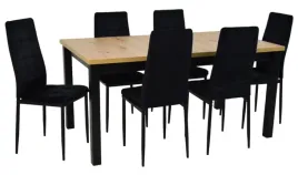 stol-z-krzeslami-stol-90x160-200-md-2-artisan-czarny-6x-ik-07-czarne-welur