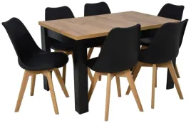 stol-z-krzeslami-80x120-160-c-2-blat-dab-craft-czarny-6-krzesel-sl-2
