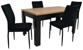 stol-z-krzeslami-80x140-180-stol-c-8-artisan-4x-krzeslo-ik-10-czarne