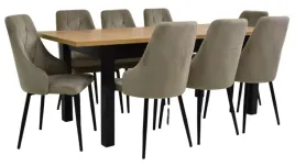 stol-z-krzeslami-8x-krzeslo-ik-09-szare-welurowe-stol-s-18-80x160-200-cm