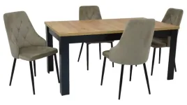 stol-z-krzeslami-stol-c-14-90x160-200-cm-4x-krzeslo-ik-09-szare-welurowe