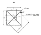 podstawa-slupa-wbijana-do-ziemi-kotwa-70x70x750-pergola-wspornik-stan-nowy-kod-producenta-219809