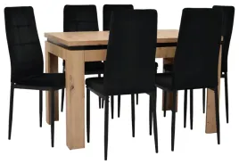 stol-z-krzeslami-rozkladany-80x120-160-c-6-6-krzesel-ik-07-czarne-welur