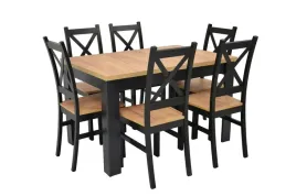 loftowy-komplet-kuchnia-salon-jadalnia-stol-80x140-180cm-6-krzesel-czarny