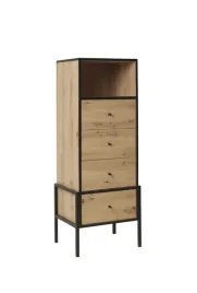 loft-nowoczesna-komoda-slupek-regal-z-szufladami